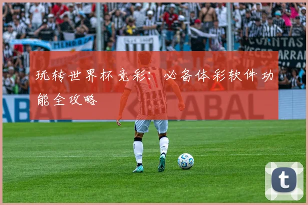 玩转世界杯竞彩：必备体彩软件功能全攻略